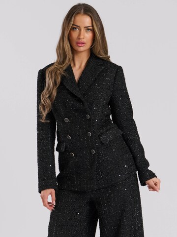 Finding Friday Blazer in Schwarz: Vorderseite