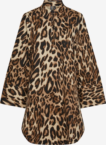 PIECES Kleid 'OLEO' in Beige: Vorderseite