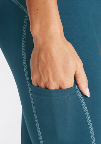 LASCANA ACTIVE - Skinny Pantalón deportivo en azul