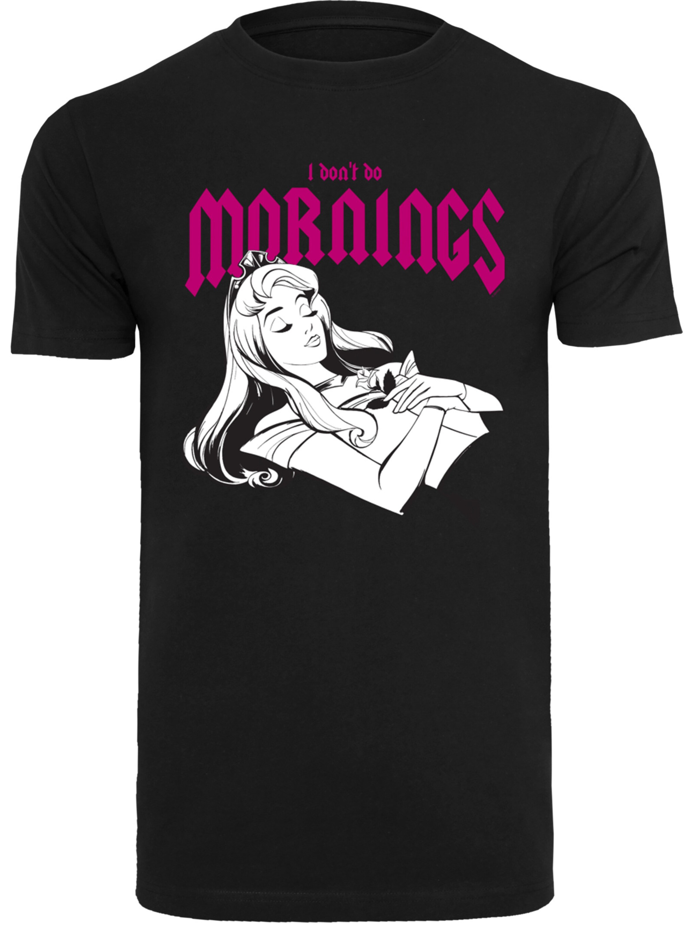 T-Shirt F4NT4STIC en noir : devant