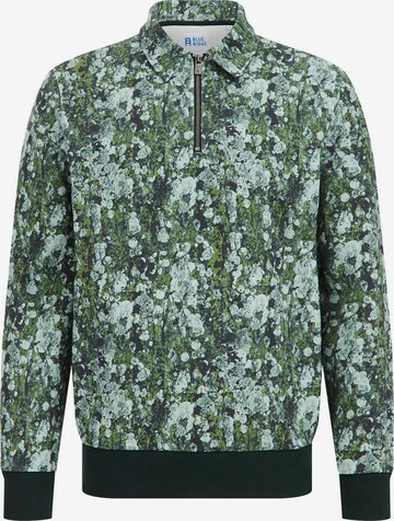 Sweat-shirt WE Fashion en vert : devant