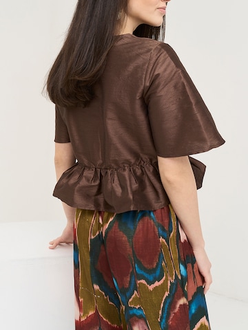 Camomilla Italia Blouse 'Calys' in Bruin