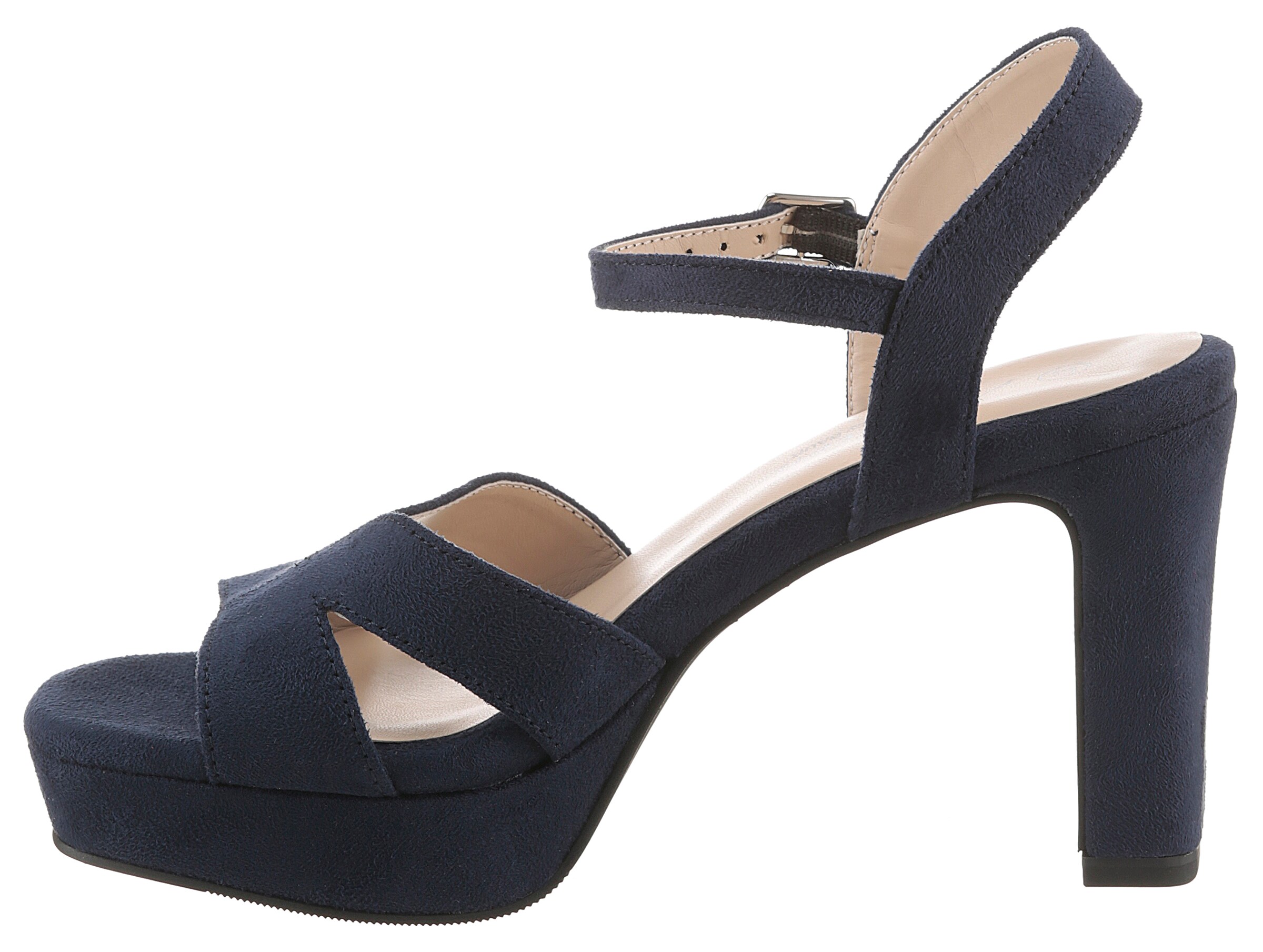 Aniston Sandale in Blau: Vorderseite