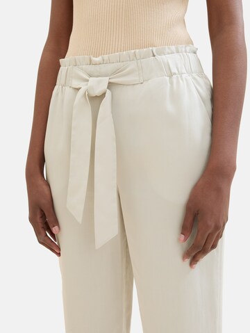regular Pantaloni di TOM TAILOR DENIM in beige