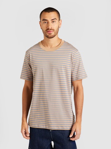 T-Shirt 'VEGAAS' ARMEDANGELS en marron : devant
