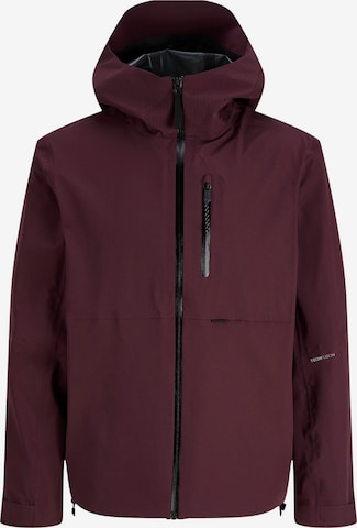 JACK & JONES Overgangsjakke 'JCOLegacy' i rød: forside