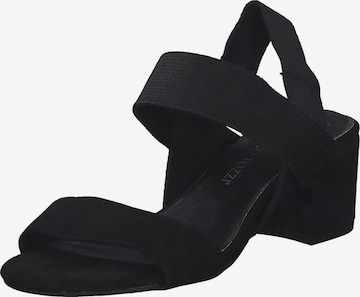 MARCO TOZZI Sandals in Black: front