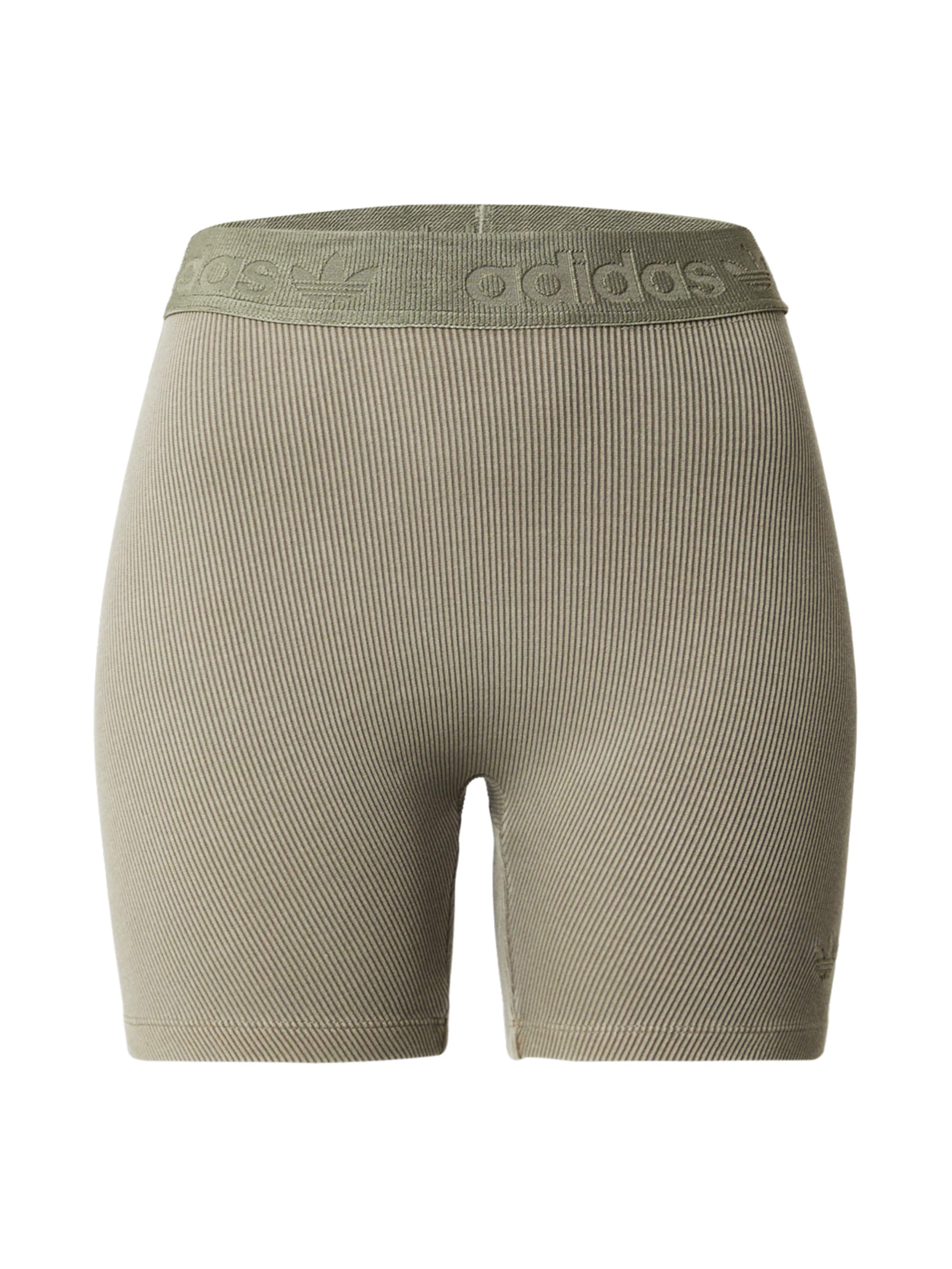 ADIDAS ORIGINALS Skinny Leggings in Green: front