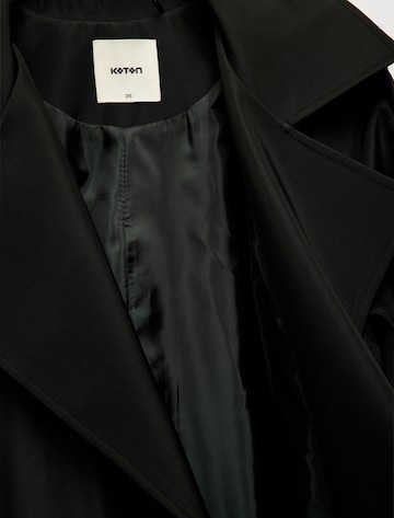 Koton Übergangsmantel in Schwarz