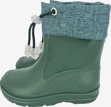 Bottes en caoutchouc BECK en vert : devant