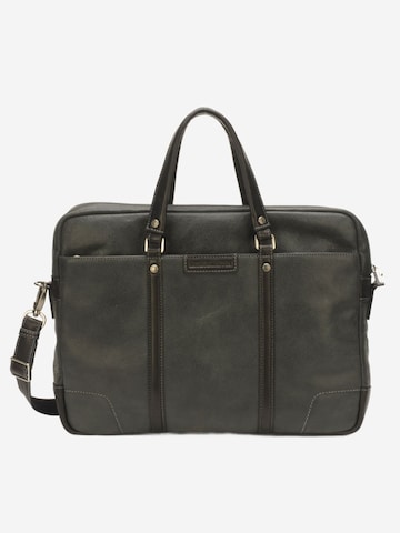 Arthur & Aston Aktentas in Zwart: voorkant