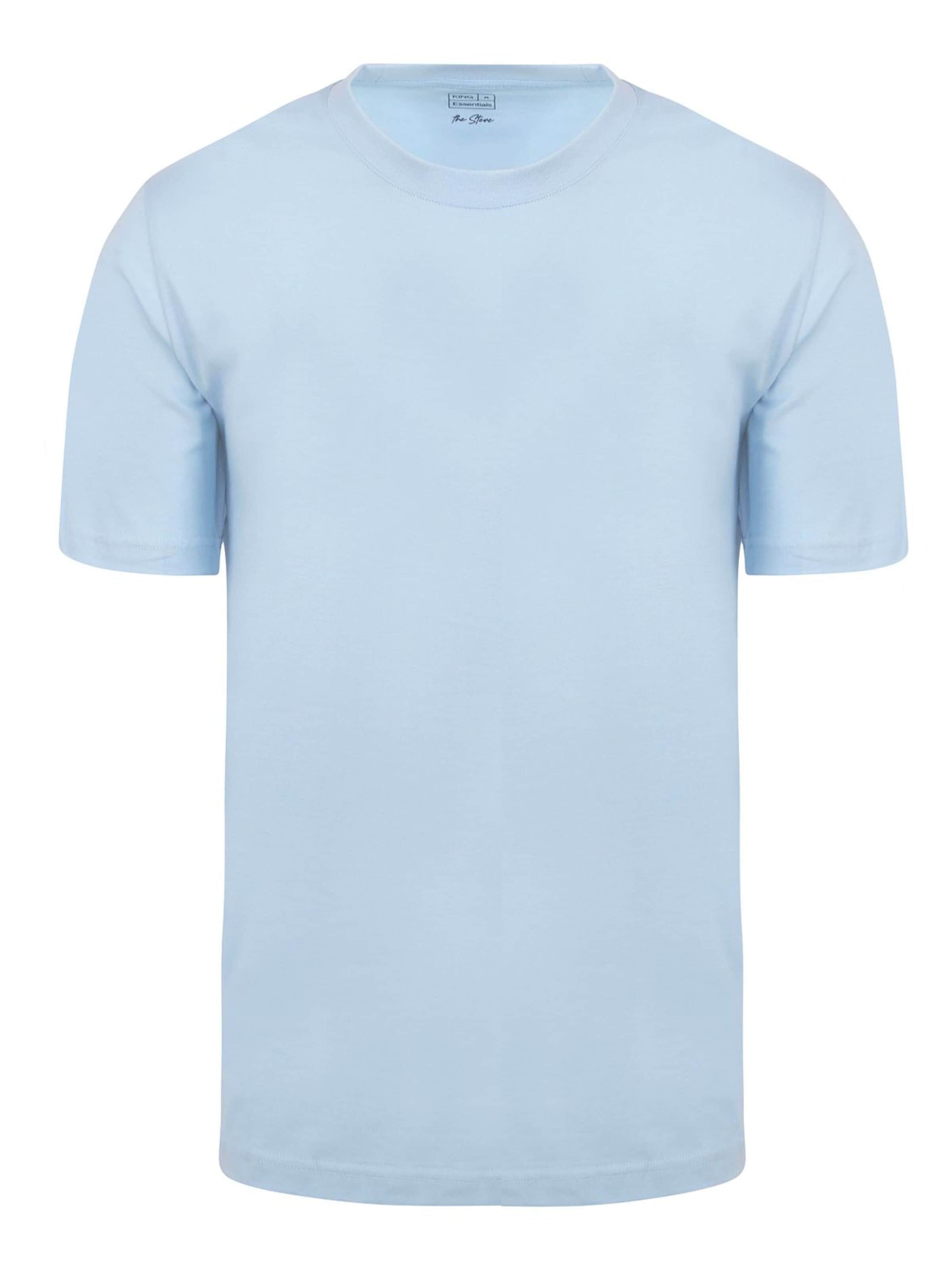 KING Essentials Shirt 'The Steve'‌‌‌‌‌‌‌ in Blau: Vorderseite