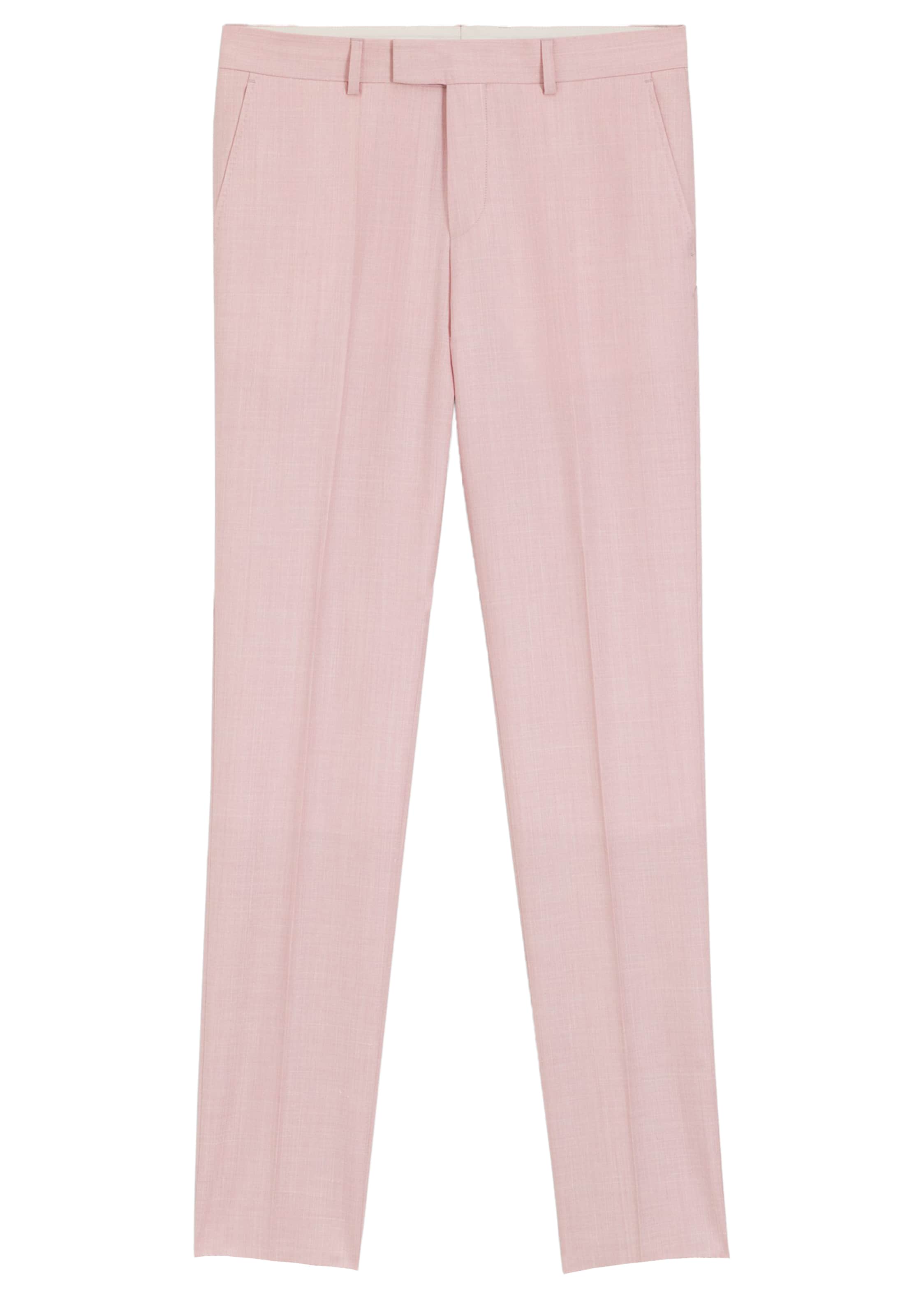 BOSS Slim fit Pants 'H-Genius' in Pink: front