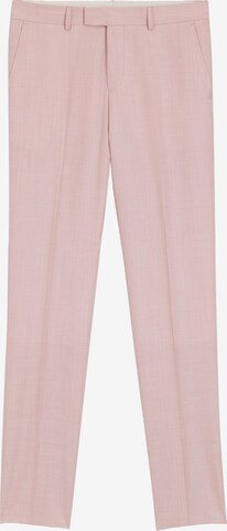 BOSS Pleated Pants 'H-Genius' in Pink: front