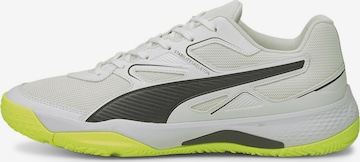 PUMA Athletic Shoes 'Solarflash ' in White: front