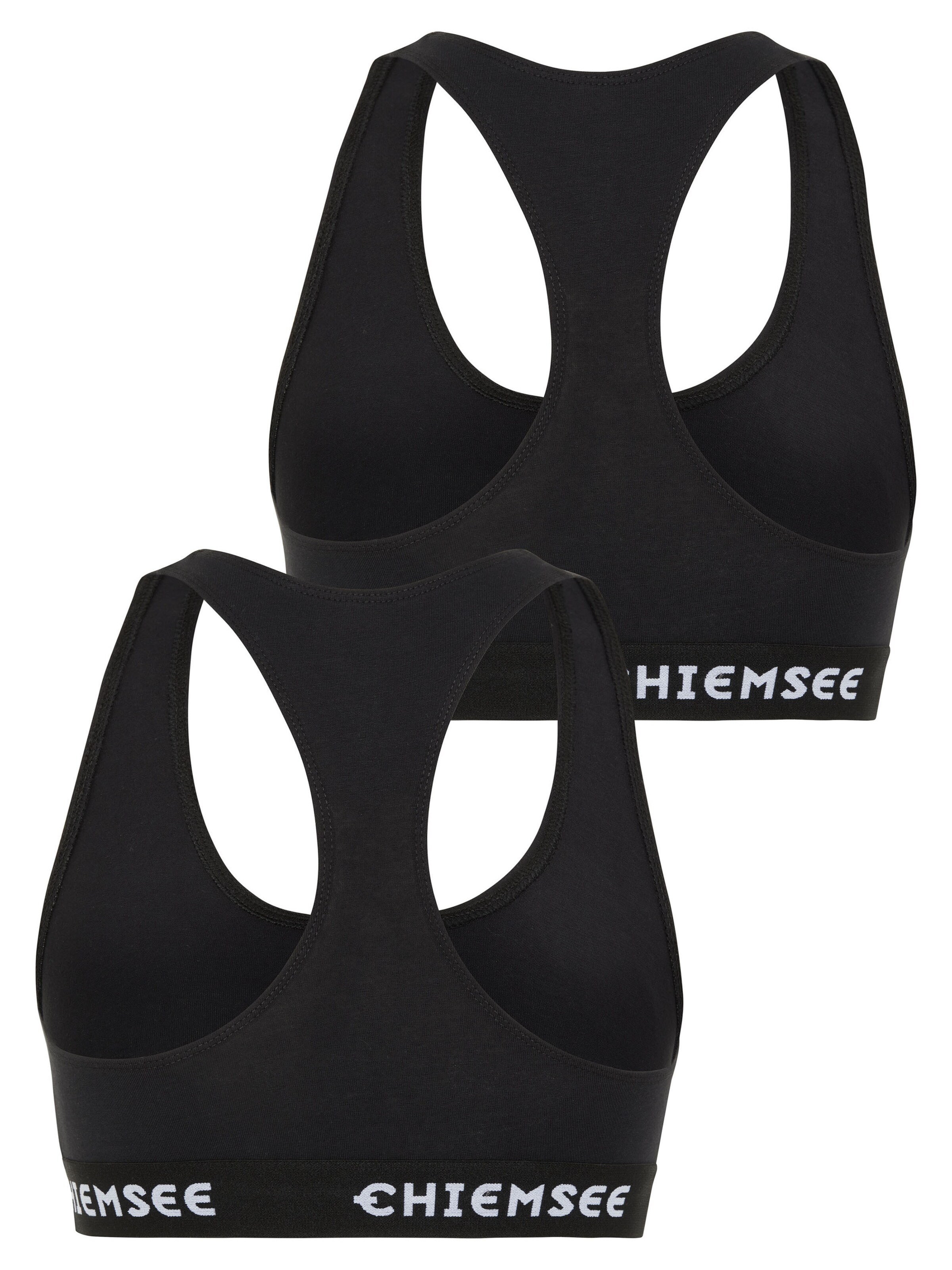 CHIEMSEE Bralette Sports Bra in Black