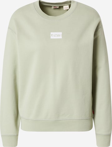 LEVI'S ® Μπλούζα φούτερ 'Graphic Standard Crewneck Sweatshirt' σε πράσινο: μπροστά