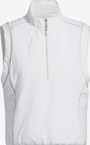 ADIDAS PERFORMANCE - Chaleco deportivo 'Beyond' en blanco: frente
