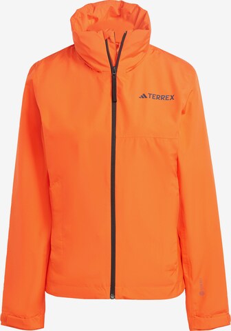 ADIDAS TERREX Outdoorová bunda – oranžová: přední strana