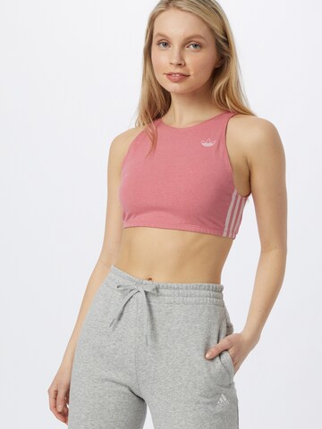 ADIDAS ORIGINALS Bustier BH in Roze: voorkant