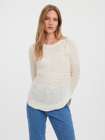VERO MODA Sweater 'Esme' in Beige: front