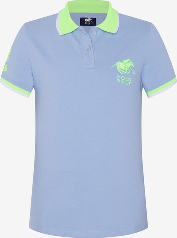 Polo Sylt Shirt in Blue: front