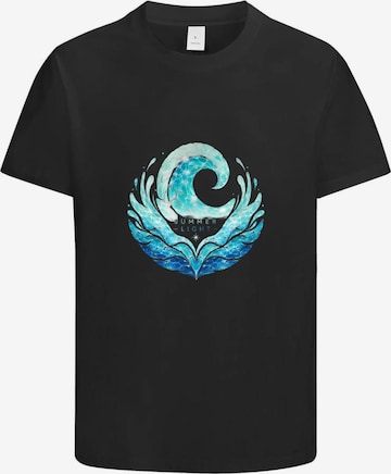HUSKSWARE Shirt in Schwarz: Vorderseite