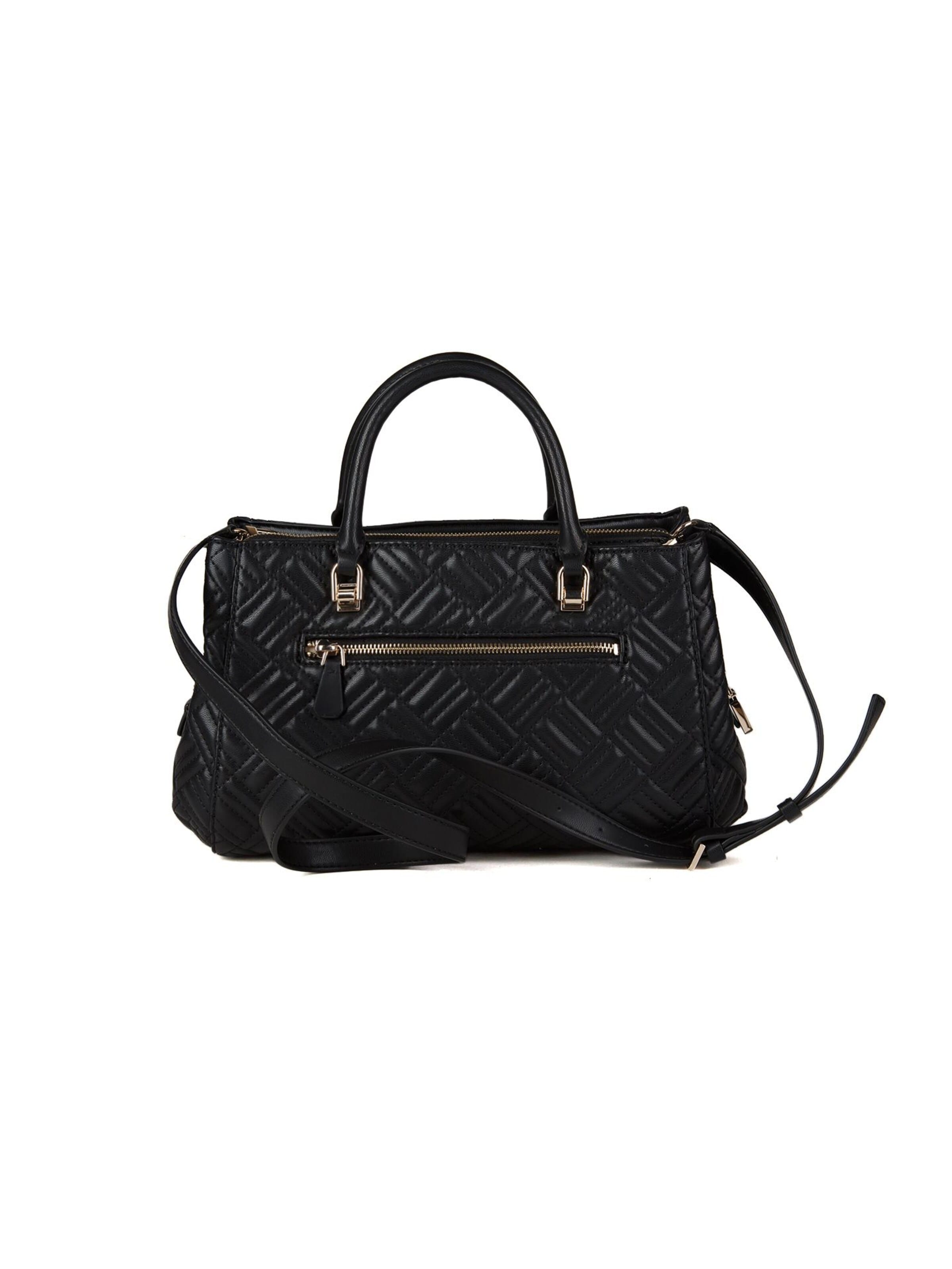 GUESS - Bolso de mano 'Sally Triple Comp Satchel' en negro