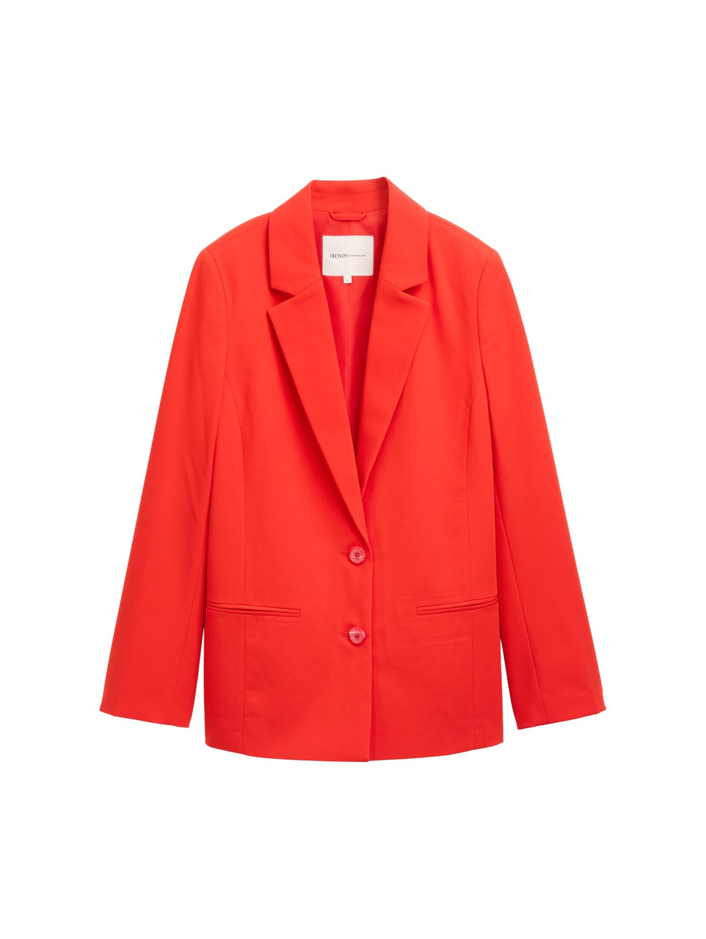 TOM TAILOR DENIM Blazer in Red: front