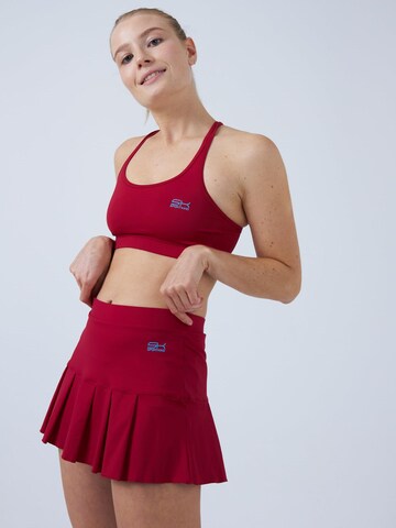 SPORTKIND Sports skirt 'Pleated Skirt' in Red