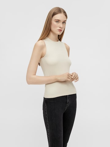 OBJECT Top 'Jamie' in Beige: front