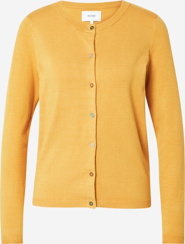 NÜMPH Knit cardigan 'BIA' in Yellow: front