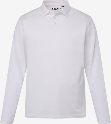 Men Plus Shirt in Weiß: Vorderseite