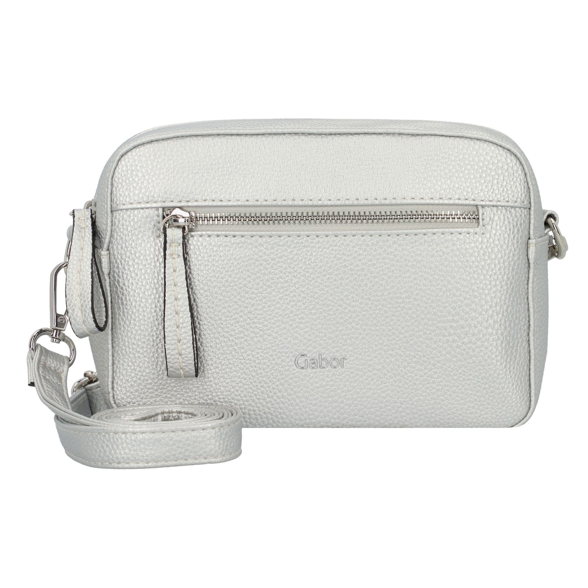 Sac à bandoulière 'Silena' GABOR en argent : devant