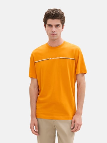 TOM TAILOR T-Shirt in Orange: Vorderseite