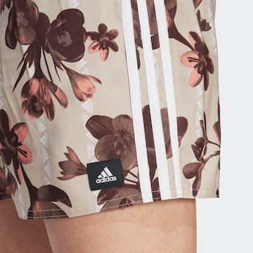 ADIDAS SPORTSWEAR Boardshorts 'Floral Clx Short-' in Beige