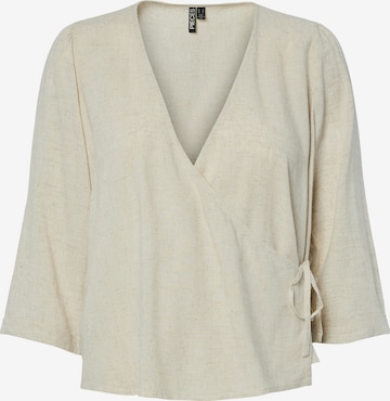 PIECES Pusero 'PCPIA' värissä beige: etupuoli