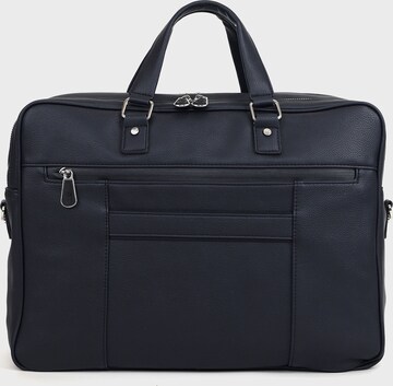 Y Not? Document Bag in Blue