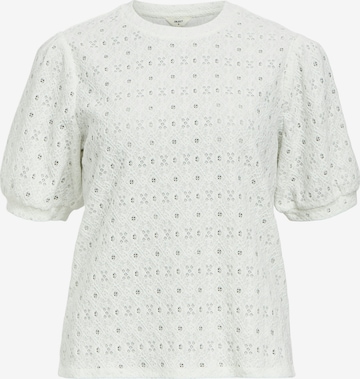 Camicia da donna 'Laila' di OBJECT in bianco: frontale