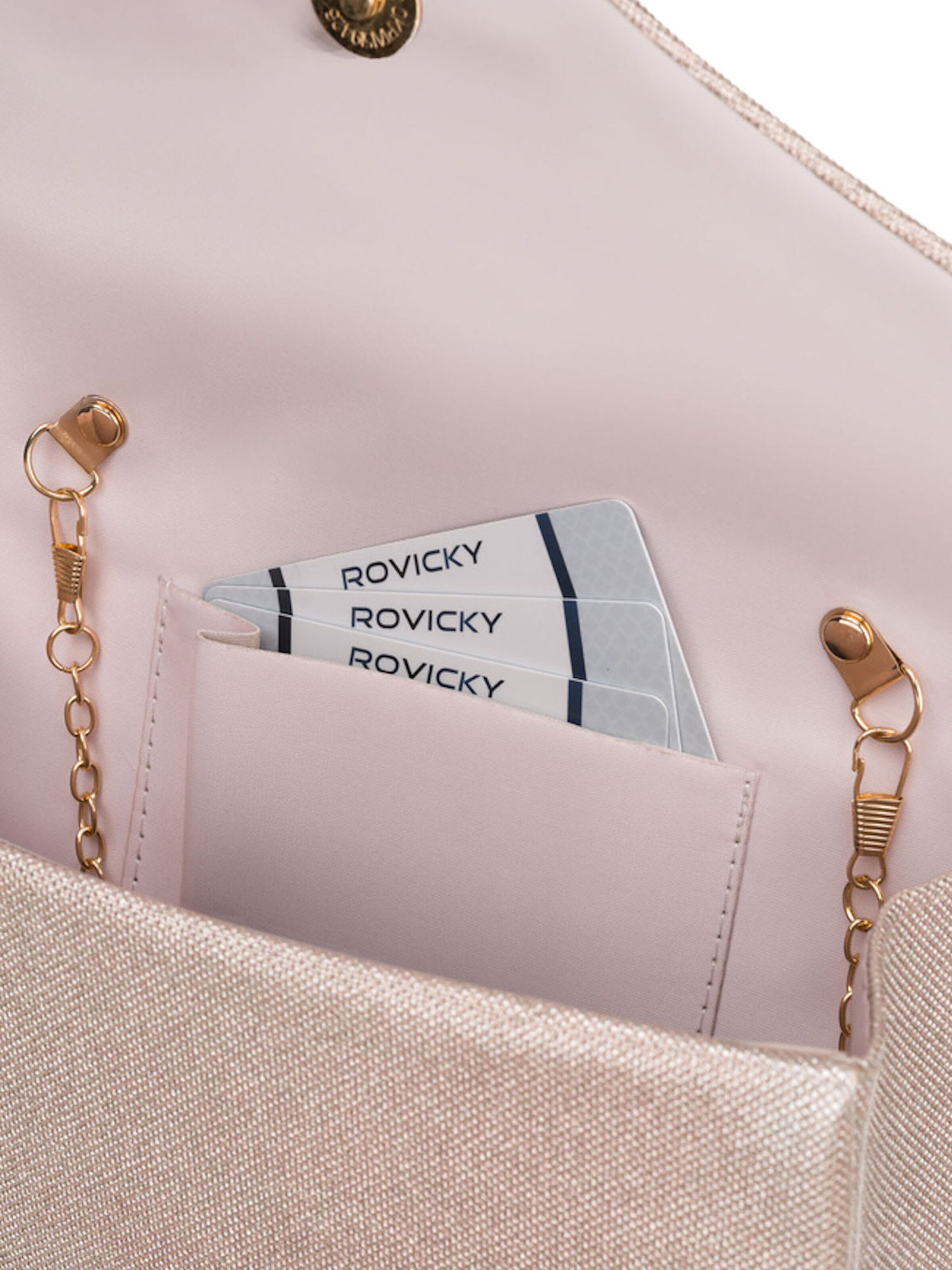 Tomshop24-7 Clutch 'Rovicky Stella' in Beige