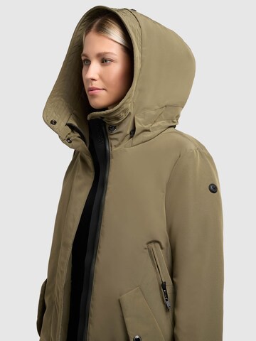 khujo Winter Coat 'WEBB' in Green