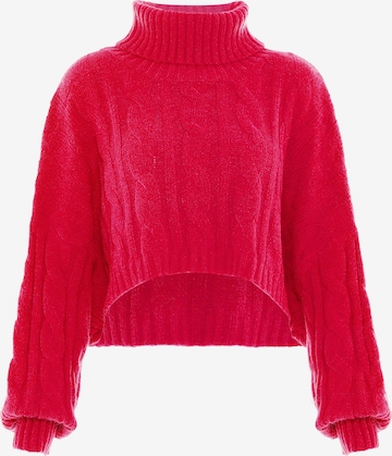 Pull-over MYMO en rose : devant