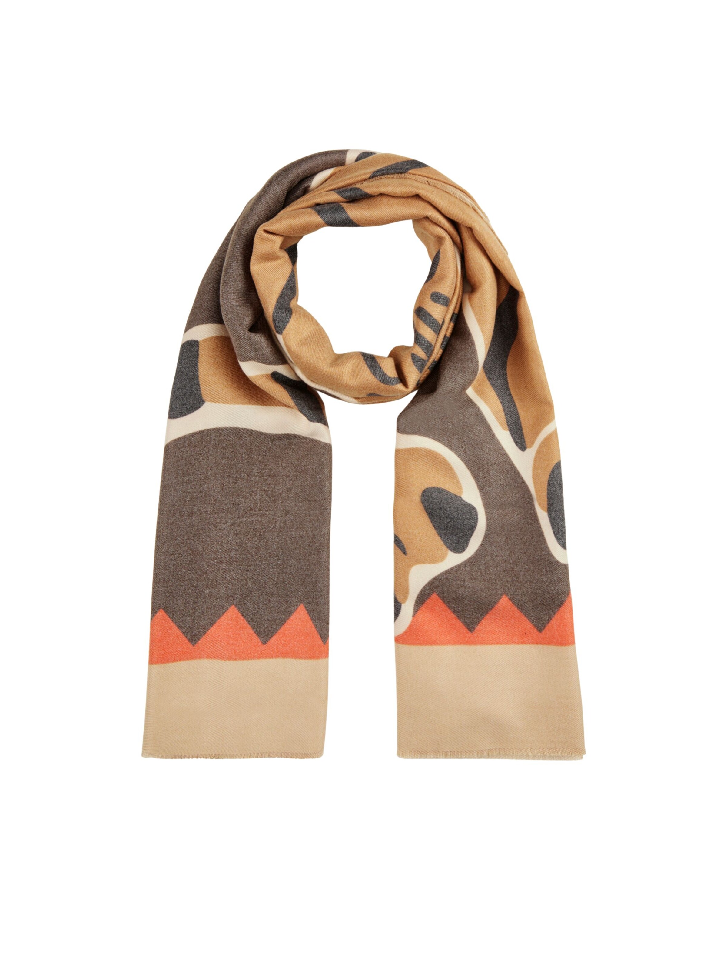 CODELLO Sjaal in Beige: voorkant