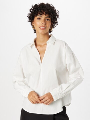 Aware Blouse in White: front