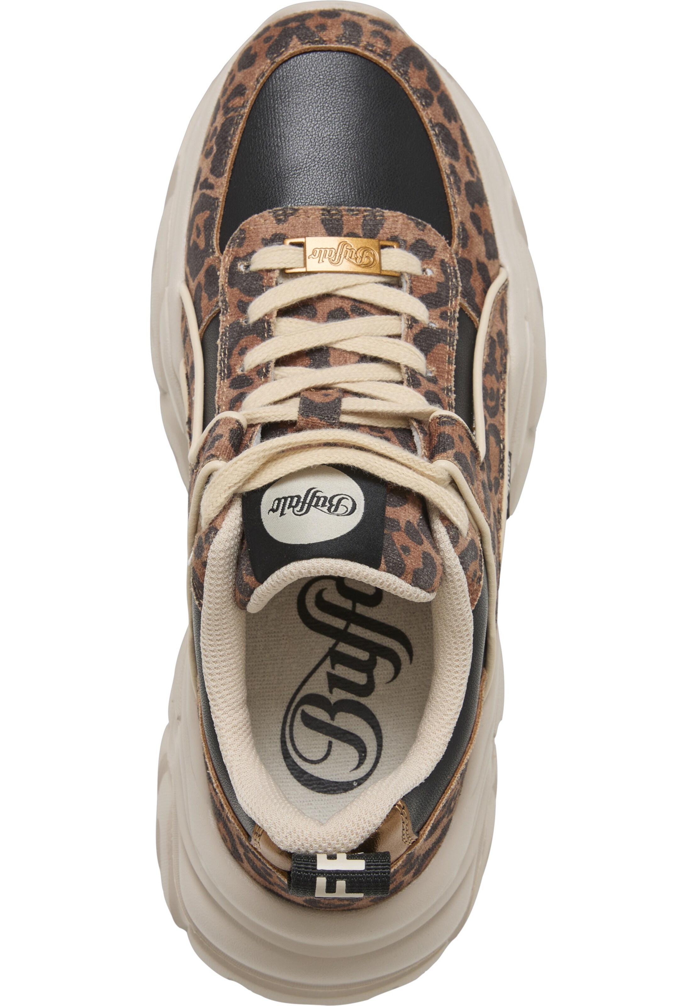 BUFFALO - Zapatillas deportivas bajas 'Galactica' en negro