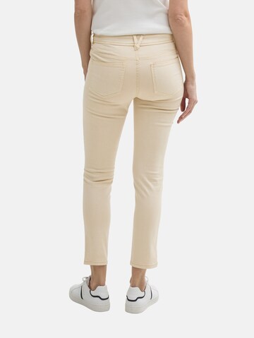 TOM TAILOR Skinny Jeans 'ALEXA' in Beige