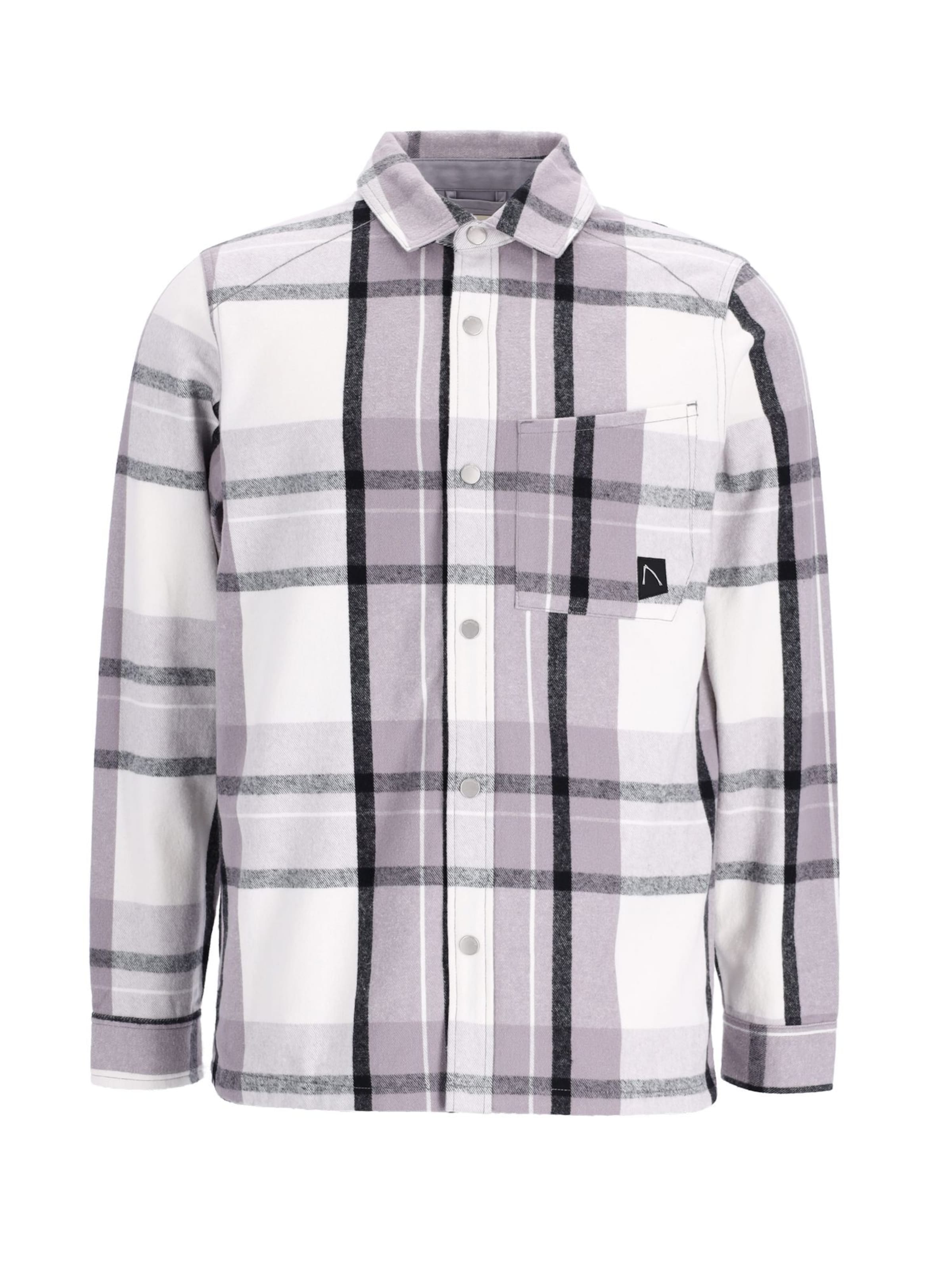 Coupe regular Chemise 'Axel Mick' CHASIN' en blanc : devant