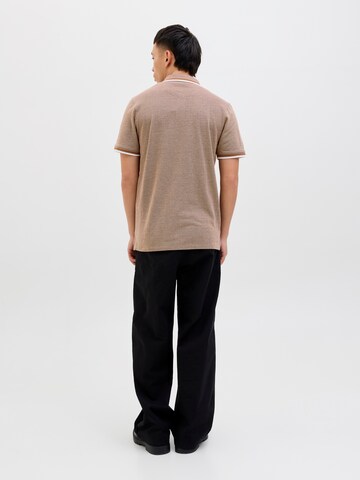 JACK & JONES Shirt 'JJEPaulos' in Brown