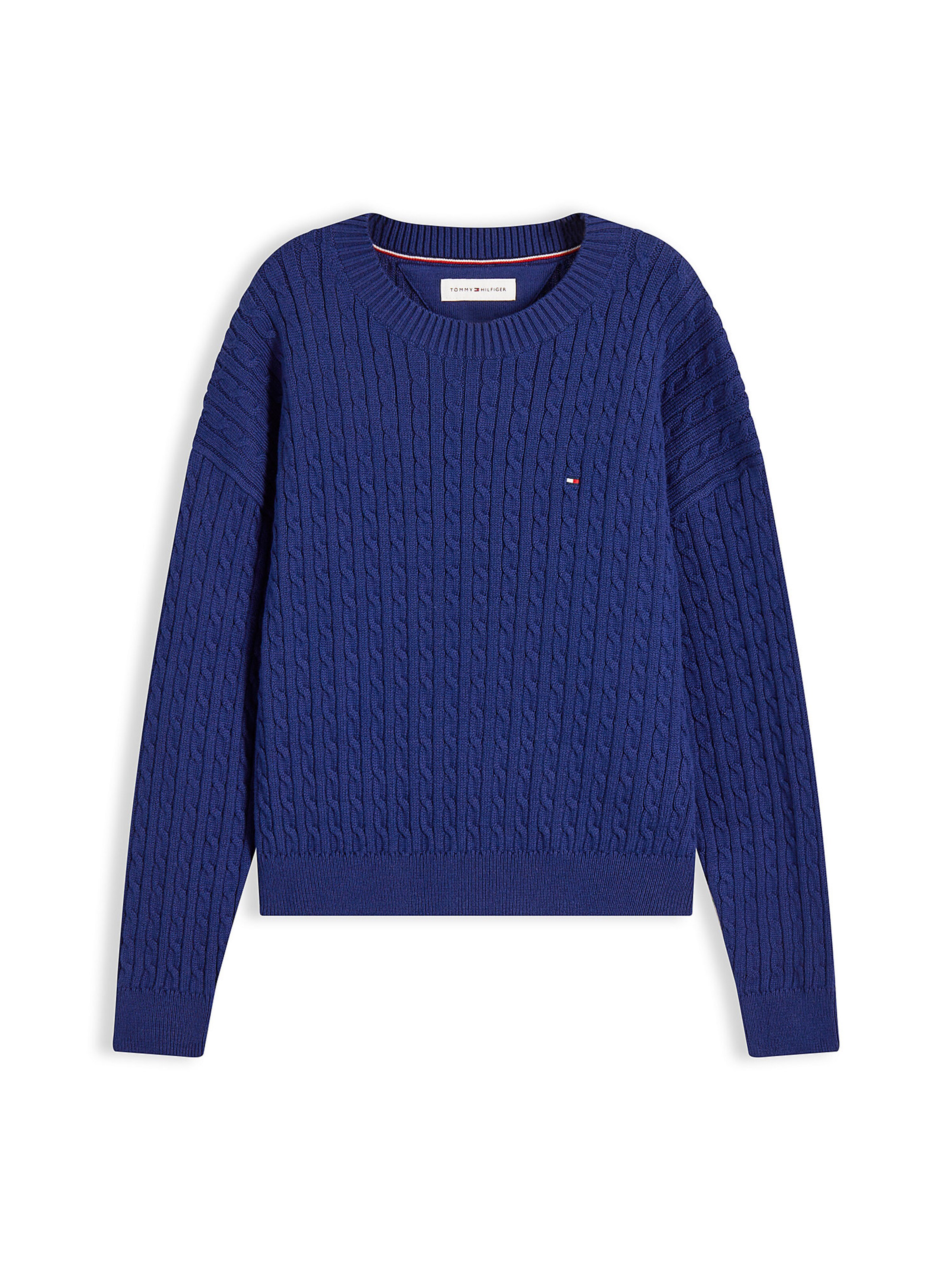 TOMMY HILFIGER Pullover in Blau: Vorderseite