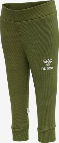 Hummel Skinny Leggings 'SAMI' in Grün